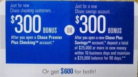 Chase coupon $600 - "Chase Private Client" is the brand name for a banking and investment product and service offering, requiring a Chase Private Client Checking℠ account. Investing involves market risk, including possible loss of principal, and there is no guarantee that investment objectives will be achieved.